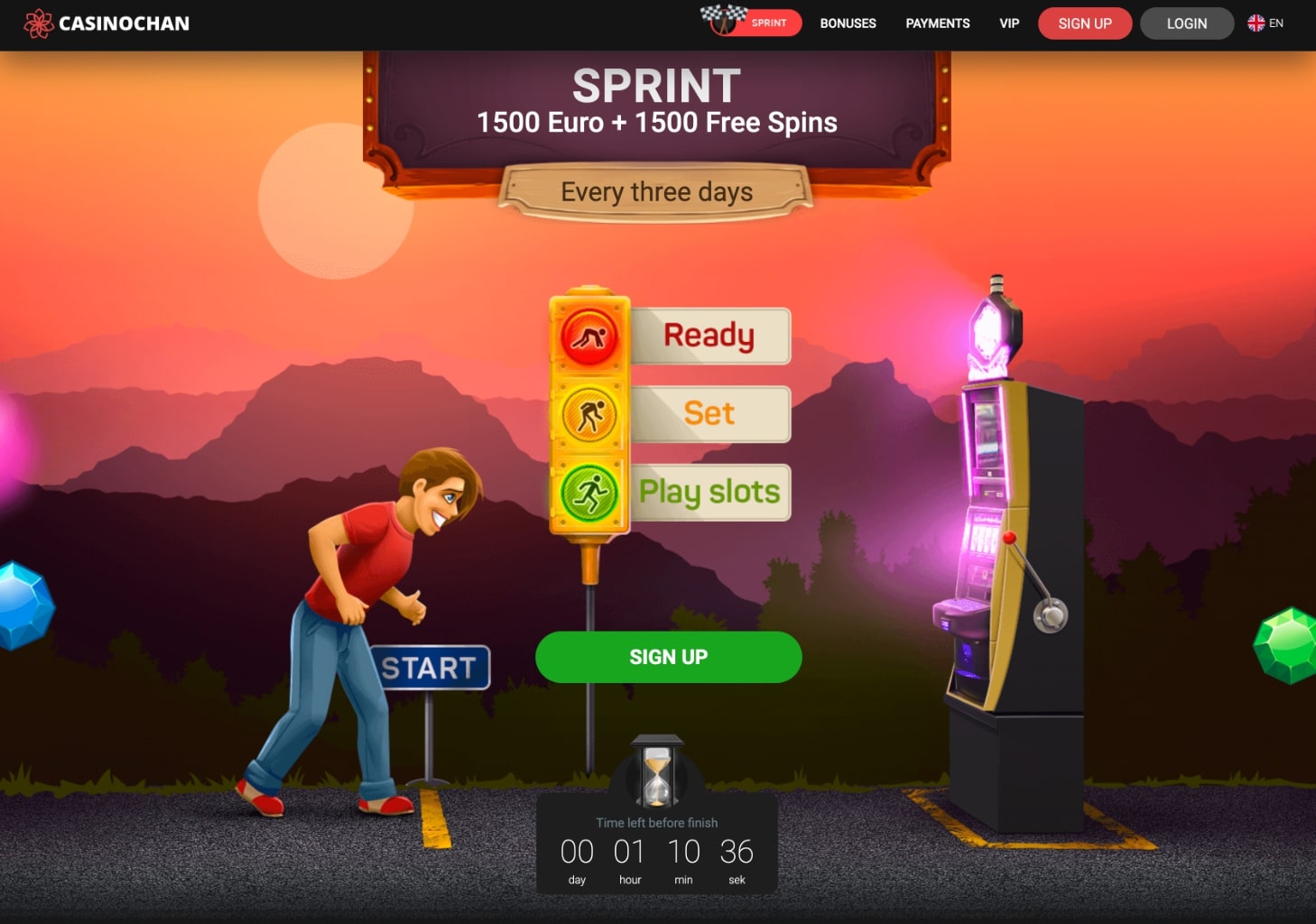 Mobile Casino Games at CasinoChan